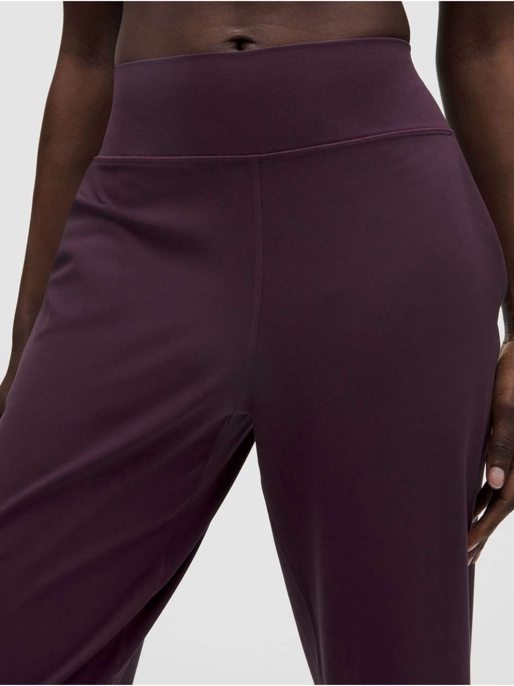 lululemon athletica Wide-Leg High-Rise Leggings in Plum
